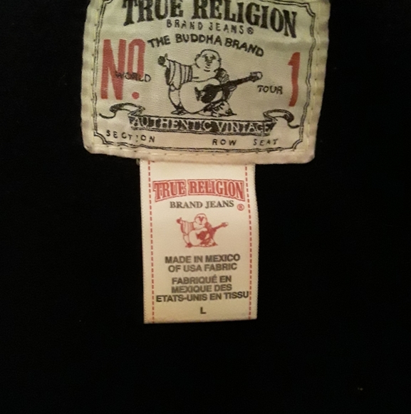 True Religion Zipup Hoodie - Picture 3 of 3